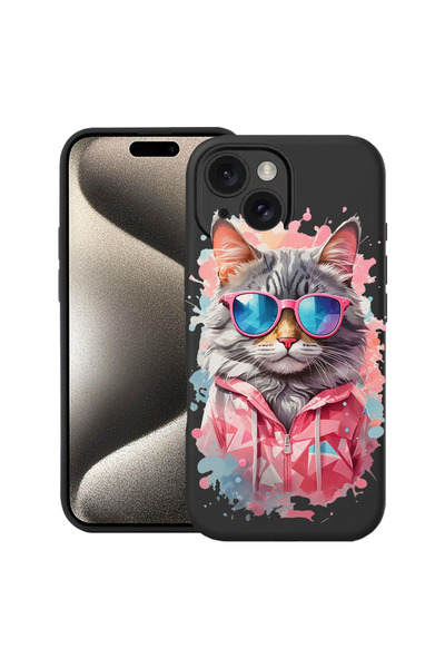 bestcase Υπέρλεπτη Θήκη για Apple iPhone 14, Γάτα Βασίλισσα των Αγορών, 20780...