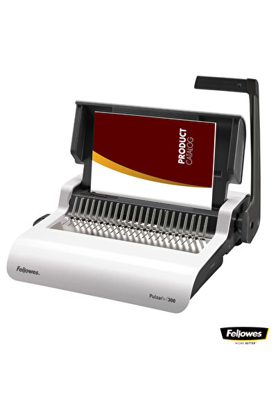Fellowes Aparat de legat manual, Pulsar 300 A4, cu inele din plastic, diametr...