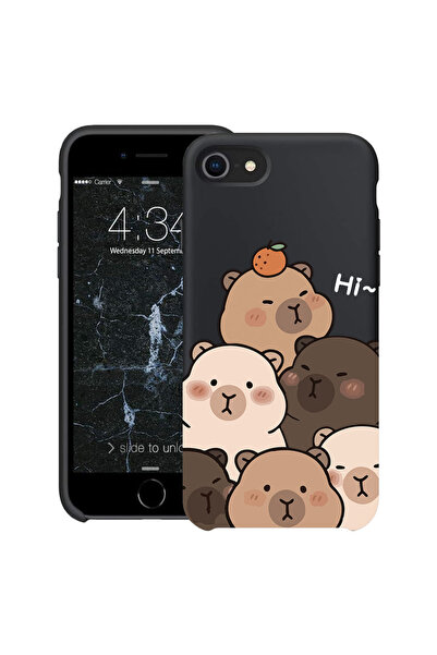 bestcase Υπέρλεπτη Θήκη για Apple iPhone SE 3 / SE 2 / 8 / 7, Χαριτωμένο Καρτ...