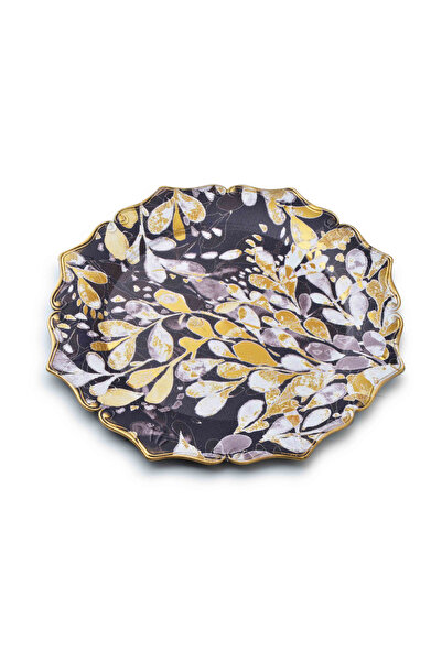 MONDEX Farfurie decorativă BLANCHE COLOURS 33x33x2cm