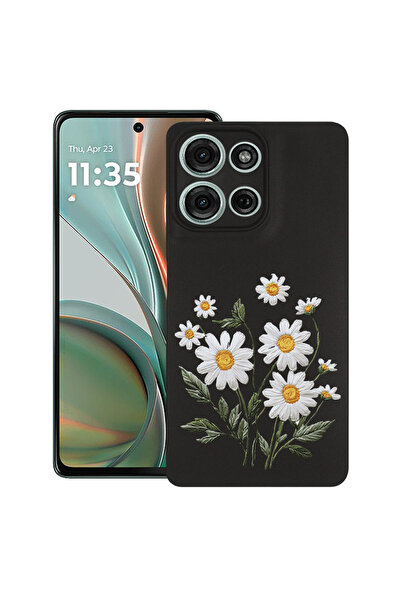 bestcase Υπέρλεπτη Θήκη για Motorola Moto G15 / G17 / G17 Power, Φλοράλ - Μιν...