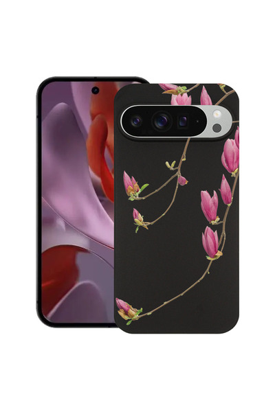 bestcase Υπέρλεπτη Θήκη για Google Pixel 10 Pro XL, Φλοράλ - Μινιμαλιστική Ορ...