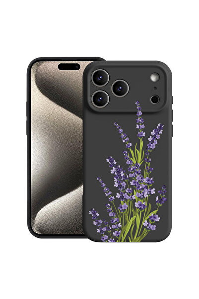 bestcase Υπέρλεπτη Θήκη για Apple iPhone 17 Pro, Φλοράλ - Πρεσαριστό Λεβάντα,...