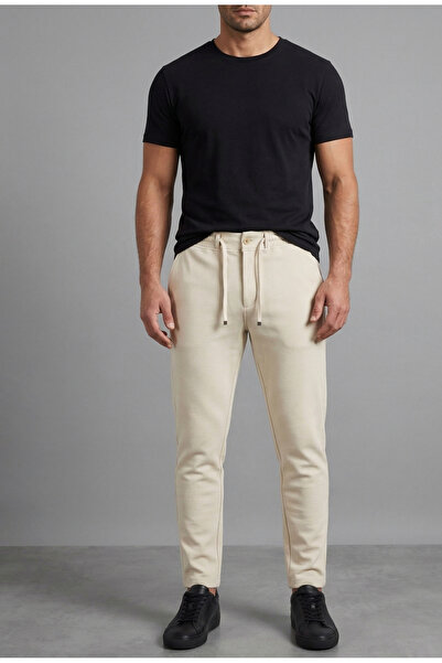 just wear zt Modern Kesim Jogger Pantolon Bağcıklı, Esnek ve Rahat