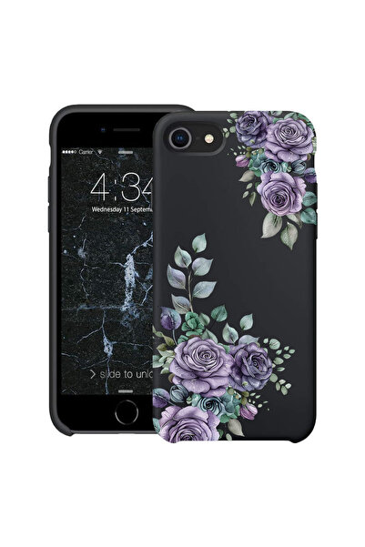 bestcase Υπέρλεπτη Θήκη για Apple iPhone SE 3 / SE 2 / 8 / 7, Φλοράλ - Παστέλ...