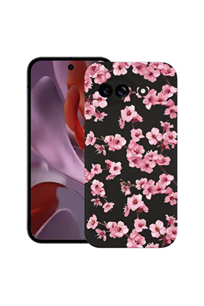 bestcase Υπέρλεπτη Θήκη για Google Pixel 10a, Φλοράλ - Αισθητικό Ροζ Κεράσι, ...