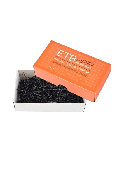 ETB Agrafe de păr negre 7 cm Cutie 200 g