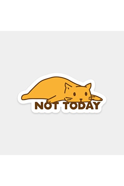 The Sticker Story. Not Today Sticker