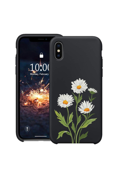 bestcase Υπέρλεπτη Θήκη για Apple iPhone XR, Φλοράλ - Πρεσαριστή Μαργαρίτα, 2...