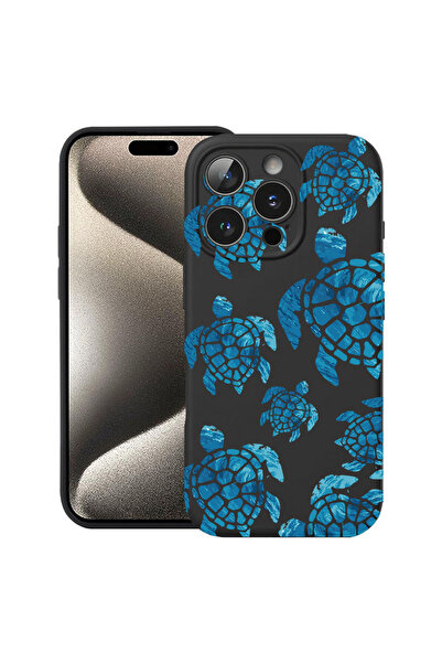bestcase Husă Ultra Subțire pentru Apple iPhone 14 Pro, Broaște Țestoase de V...