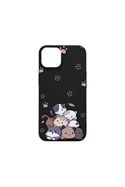 bestcase Husă Ultra Subțire pentru Apple iPhone 12 / 12 Pro, Pisicuțe, 207793...