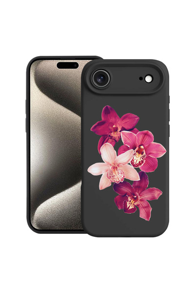 bestcase Υπέρλεπτη Θήκη για Apple iPhone 17 Air, Φλοράλ - Κόκκινη Ορχιδέα, 20...