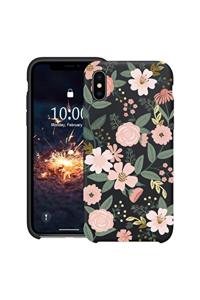 bestcase Υπέρλεπτη Θήκη για Apple iPhone XS / X, Φλοράλ - Σχέδιο Λωτού, 20781...