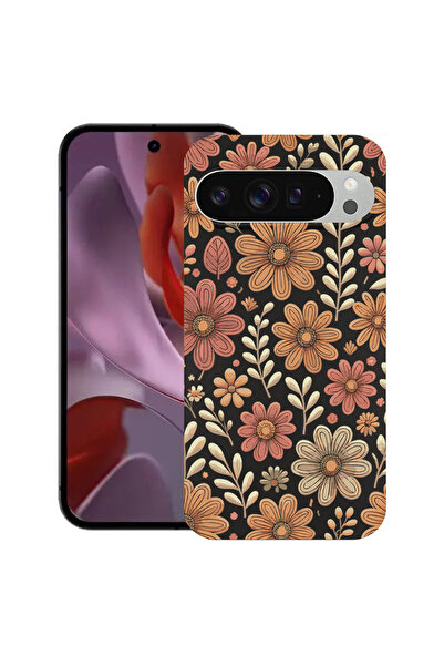 bestcase Υπέρλεπτη Θήκη για Google Pixel 10 / 10 Pro, Φλοράλ Φθινοπωρινό Σχέδ...