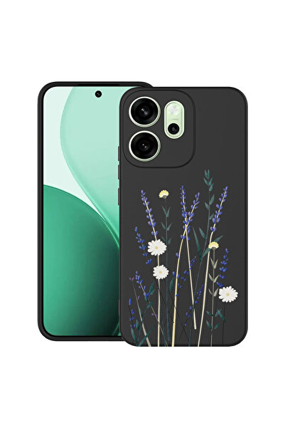 bestcase Υπέρλεπτη Θήκη για OPPO Reno13 F / FS, Φλοράλ - Μινιμαλιστικό Λεβάντ...