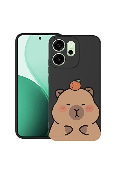 bestcase Husă Ultra Subțire pentru OPPO Reno14 F / FS, Capibara Drăguță, 2100...