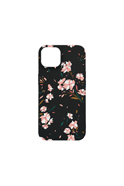 bestcase Husă Ultra Subțire pentru Apple iPhone 12 / 12 Pro, Florală - Roz Pa...