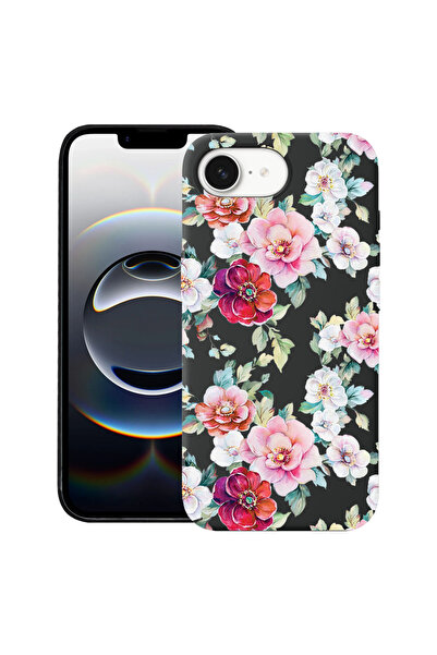 bestcase Husă Ultra Subțire pentru Apple iPhone 16e / iPhone 17e, Florală - M...