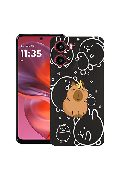 bestcase Husă Ultra Subțire pentru Motorola Moto G05 / Moto E15, Desen animat...
