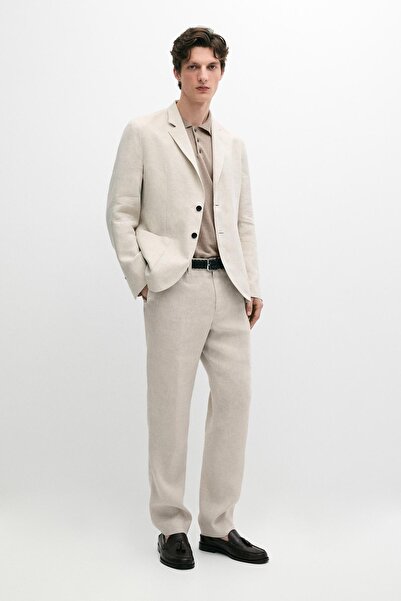 Massimo Dutti Keten takım pantolonu
