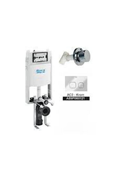 Roca GÖMME SET / ACTİVE ONE HALF FRAME +AC3 KROM + KESME VALFI