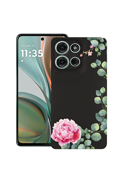 bestcase Υπέρλεπτη Θήκη για Motorola Edge 50 Neo, Φλοράλ - Μινιμαλιστική Καμέ...