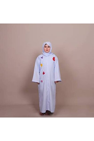 Dakakeen Concept طقم صلاة للأطفال - فستان صلاة ناعم للفتيات المسلمات، مريح لل...