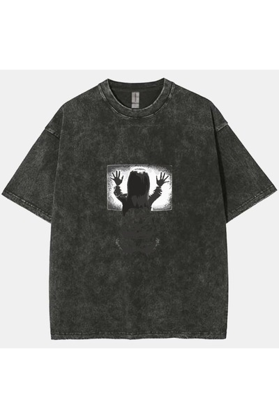 bellanova Μπλουζάκι με στάμπα, κορυφαίας ποιότητας, vintage πλυμένο, στυλ δρό...