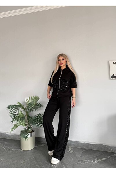 Bella bellucci Sequin Sequined Double Suit
