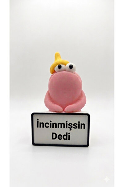 3Dikili design Komik Mesajlı MiniDeli Figür Masa Süsü – Sevgiliye ve Arkadaşa...