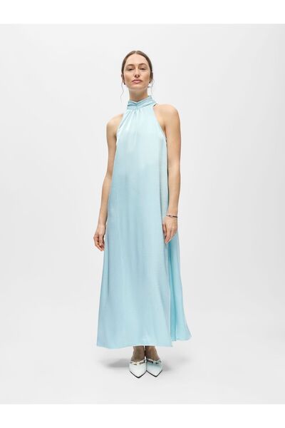 Object Maxikleid Satin