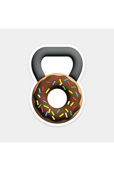 The Sticker Story. ملصق دونات كيتل بيل