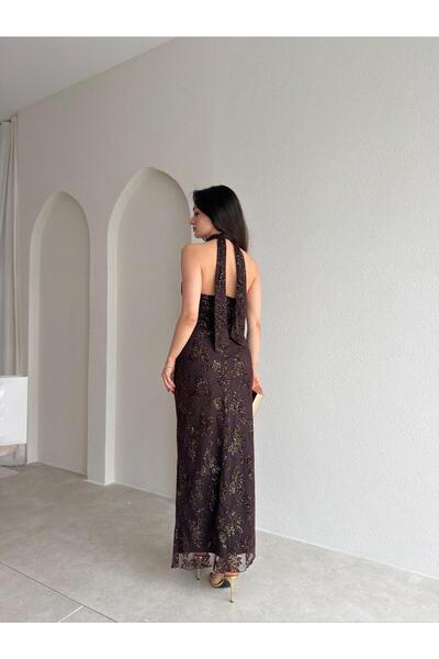 MEECY Perla Glitter Maxi Dress