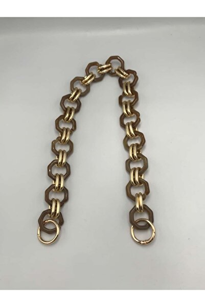 Zeyora Λαβή τσάντας Ακρυλική, Αξεσουάρ τσάντας, Δερμάτινη λαβή τσάντας 50 cm