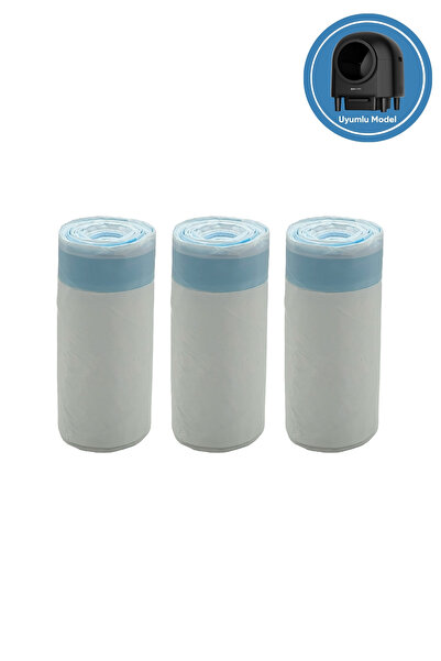 Şımart Akıllı Kedi Tuvaleti Atık Çöp Poşeti 3x15 Adet