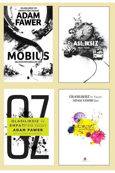 April Yayıncılık Adam Fawer Olasılıksız Set (4 Kitap)