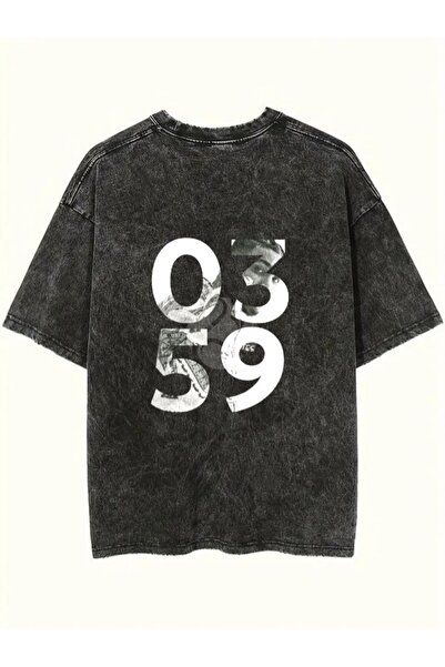 bellanova Μπλουζάκι με στάμπα, κορυφαίας ποιότητας, vintage πλυμένο, στυλ δρό...