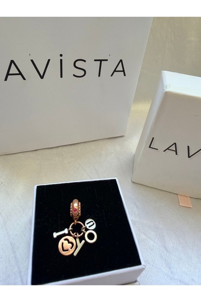 Lavista Silver ILoveYou Gümüş Charm’ı