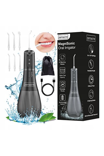 zenwire Irigator dentar portabil fără fir pentru dinți orali 500 ml WF238