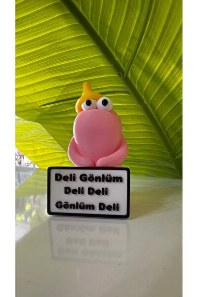 3Dikili design Komik Mesajlı MiniDeli Figür Masa Süsü – Sevgiliye ve Arkadaşa...