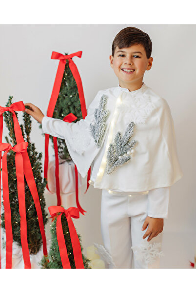 fustite cu luminite Χειμερινή Βασιλική Κάπα, με Χιόνι, Χιονάνθρωπο, Νιφάδα χι...