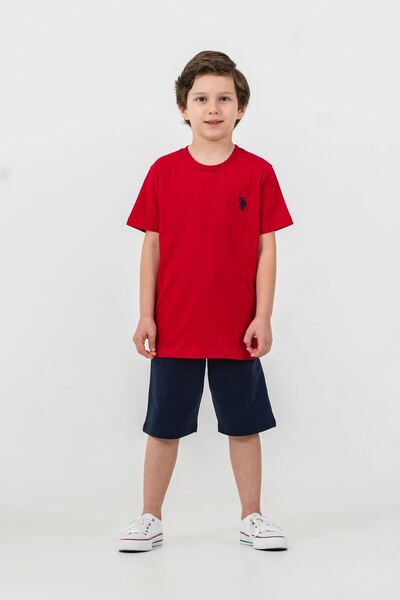 U.S. Polo Assn. U.S. Polo Assn Băiat Roșu Bermuda Costum