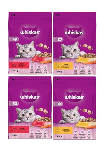 Whiskas İkili Lezzet Deneme Paketi 4 Adet