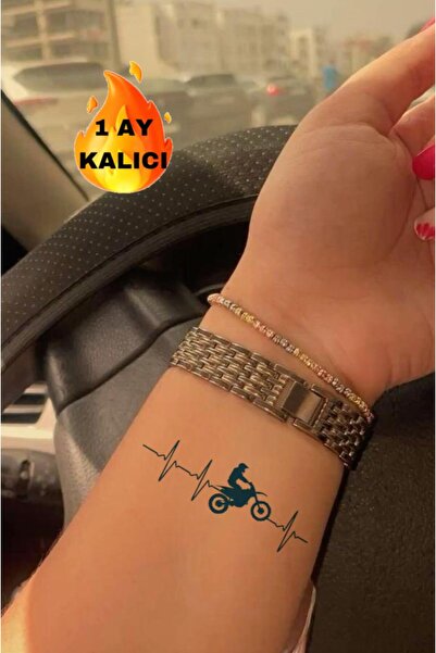 Mecit Tuhafiye 1 AY KALICI HIZ NABIZ MOTORCU EL BİLEK VÜCUT GEÇİCİ DÖVME