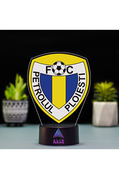 ALIV Petrolul Ploiesti LED lamp, 16 colors, Remote control, Touch control