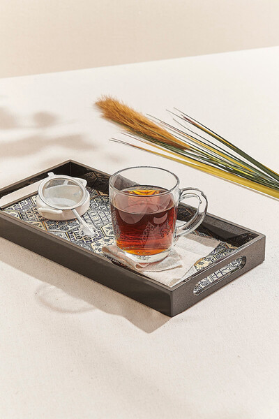 Paşabahçe Çinili Tepsi 35x18x3.5 cm - 1 Adet