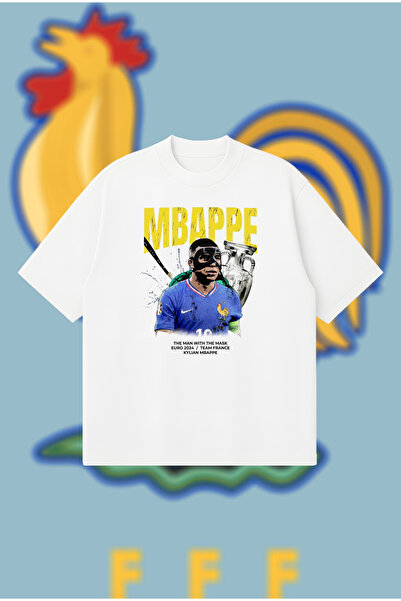 PURE POWER تي شيرت Mbappe Ninja Turtle كبير الحجم للجنسين مصنوع من القطن بنسب...