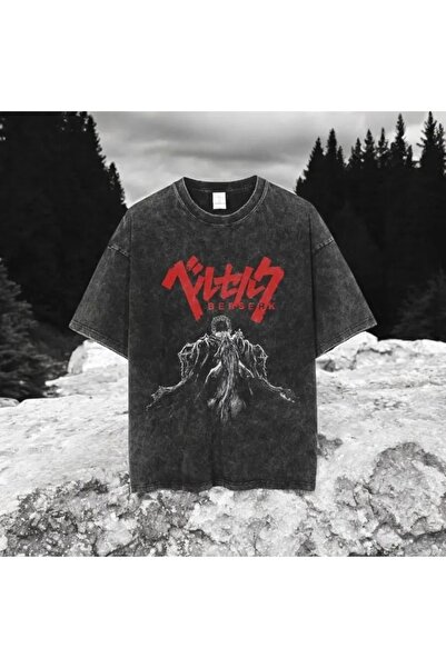 bellanova Μπλουζάκι με στάμπα, κορυφαίας ποιότητας, vintage πλυμένο, στυλ δρό...