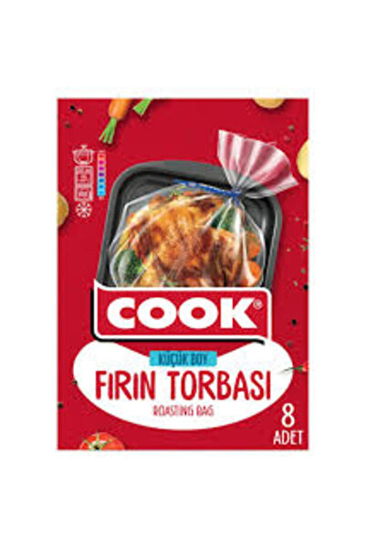 COOK Fırın Torbası 25 x 38 cm 8'li Paket