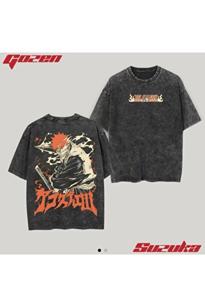 bellanova Μπλουζάκι με στάμπα, κορυφαίας ποιότητας, vintage πλυμένο, στυλ δρό...